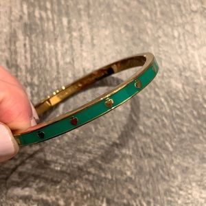 Kate Spade Green Bangle
